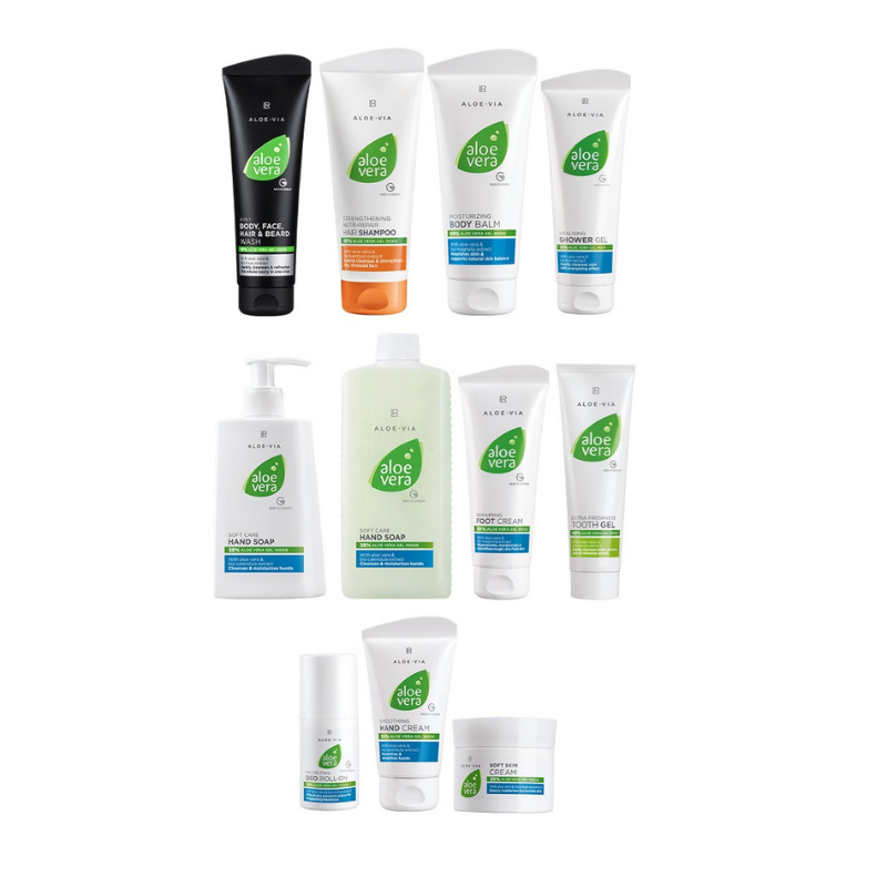 Aloe Vera Badezimmer Set