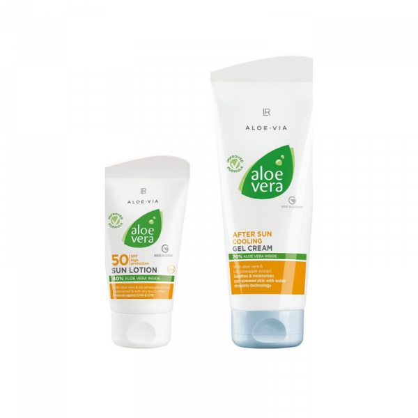 Limitiertes Aloe Vera High-Protection-Sun-Set LSF 50