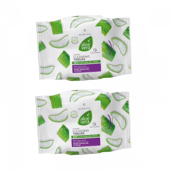 Aloe Vera Pflegende Reinigungstücher 2er Pack