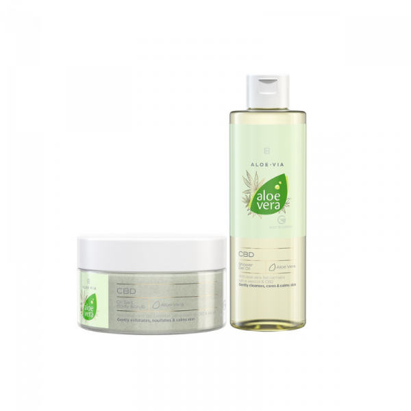 Aloe Vera CBD Body Cleansing Set