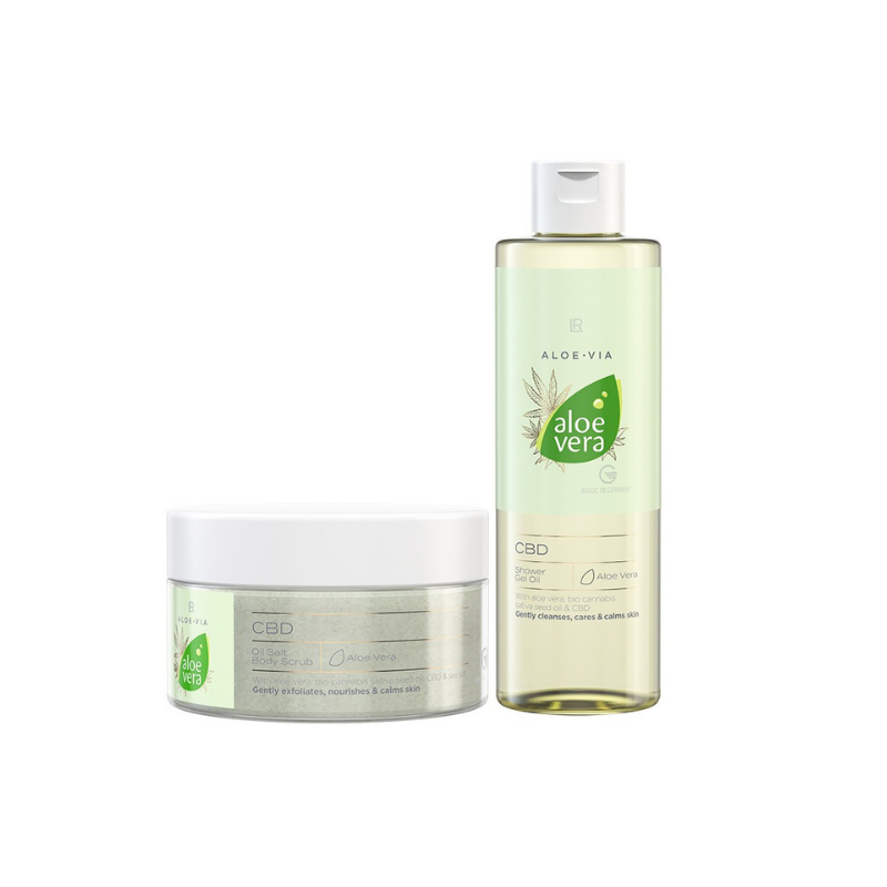 Aloe Vera CBD Body Cleansing Set