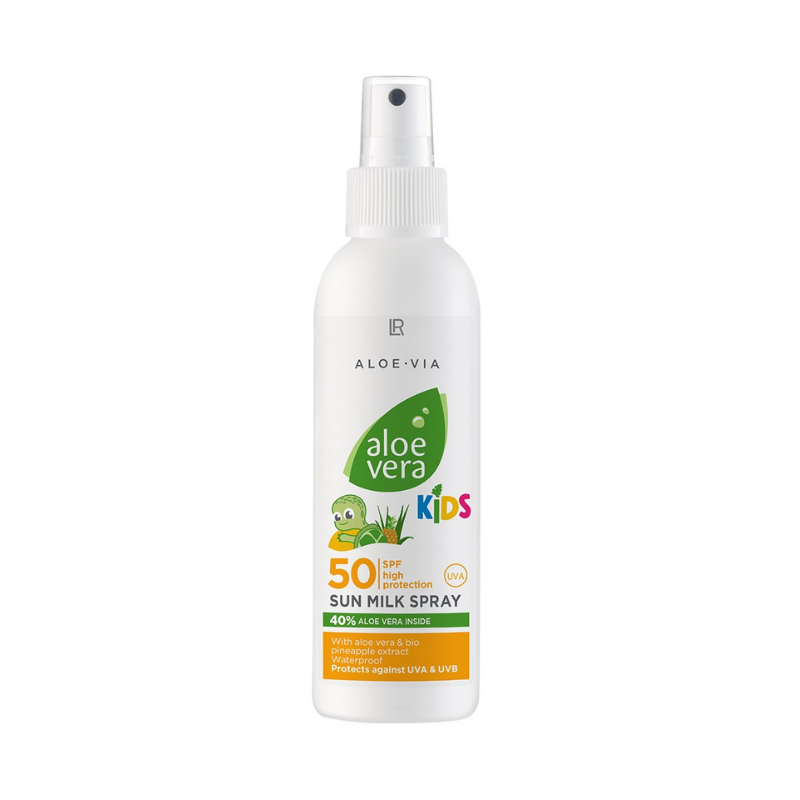 Aloe Vera Kinder Sonnenmilchspray LSF 50