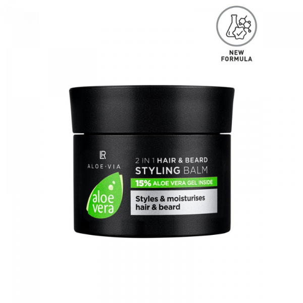 Aloe Vera Mens Essentials 2in1 Haar & Bart Styling Balm
