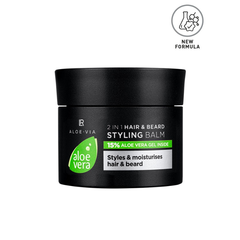 Aloe Vera Mens Essentials 2in1 Haar & Bart Styling Balm