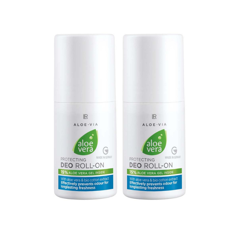 Aloe Vera Schützender Deo Roll-on 2er-Pack