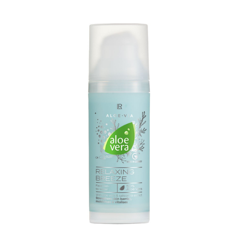 Aloe Via Relaxing Breeze Face Gel To Water