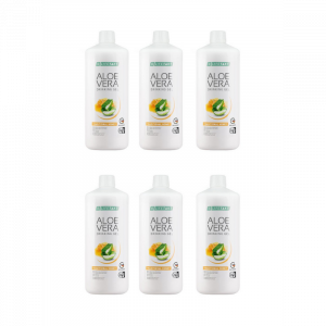 Aloe Vera Drinking Gel Traditionell mit Honig 6er Set