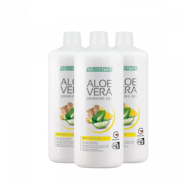 Aloe Vera Drinking Gel Immune Plus 3er Set