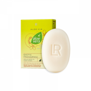Aloe Vera Exotic Frangipani Solid Body & Hair Wash