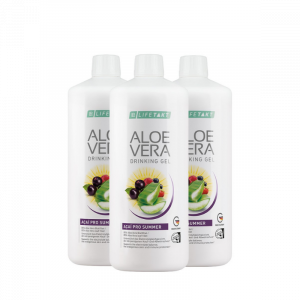 Aloe Vera Drinking Gel Açaí Pro Summer 3er Set