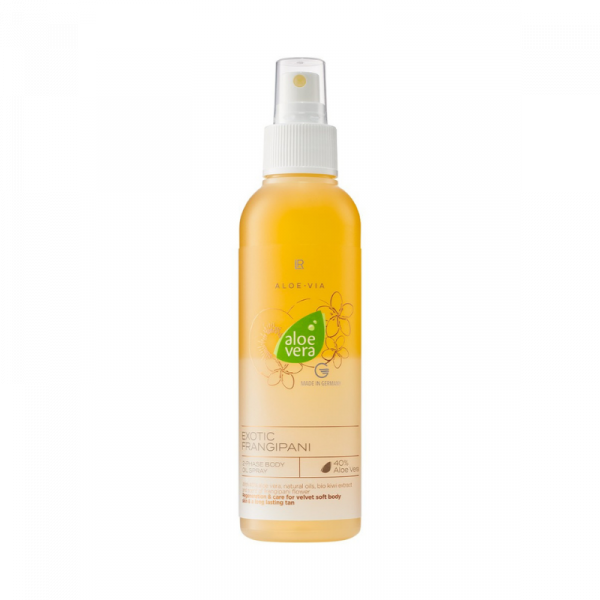 Aloe Vera Exotic Frangipani 2-Phase Body Oil Spray