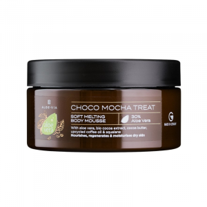 Limitiertes Aloe Vera CHOCO MOCHA TREAT Zartschmelzendes Körper-Mousse