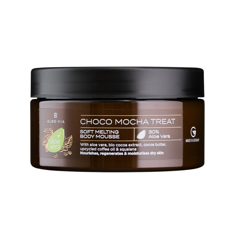Limitiertes Aloe Vera CHOCO MOCHA TREAT Zartschmelzendes Körper-Mousse