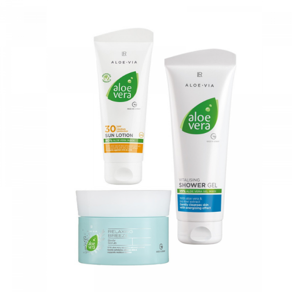 Limitiertes Aloe Vera Relaxing Breeze Summer Körperpflege-Set