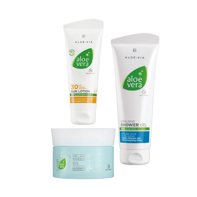 Limitiertes Aloe Vera Relaxing Breeze Summer Körperpflege-Set