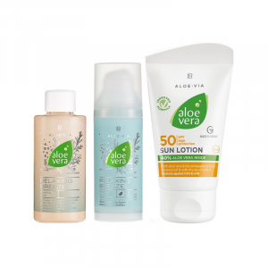 Limitiertes Aloe Vera Relaxing Breeze Summer Gesichtspflege-Set